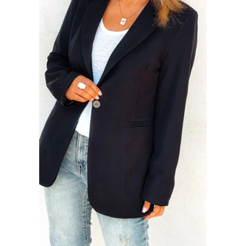 La Petite Boho Vestes<Blazer JANET noir