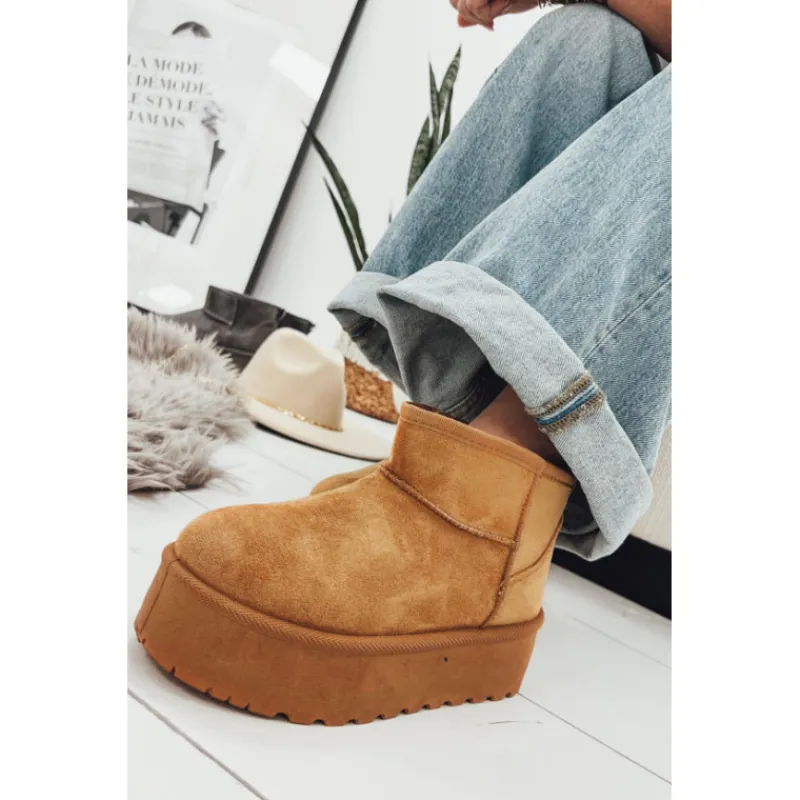 Selection Keva Bottines<Boots BARCELONE camel