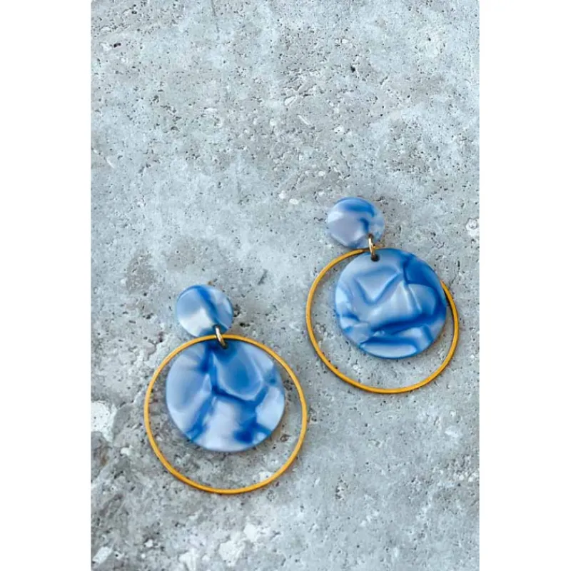 Selection Keva Boucles D'Oreilles<Boucles d'oreilles CELIA bleues