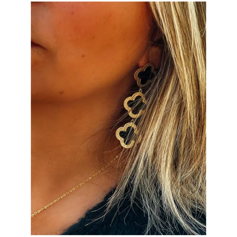 Selection Keva Boucles D'Oreilles<Boucles d'oreilles IZIA noires