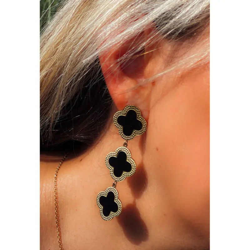 Selection Keva Boucles D'Oreilles<Boucles d'oreilles IZIA noires