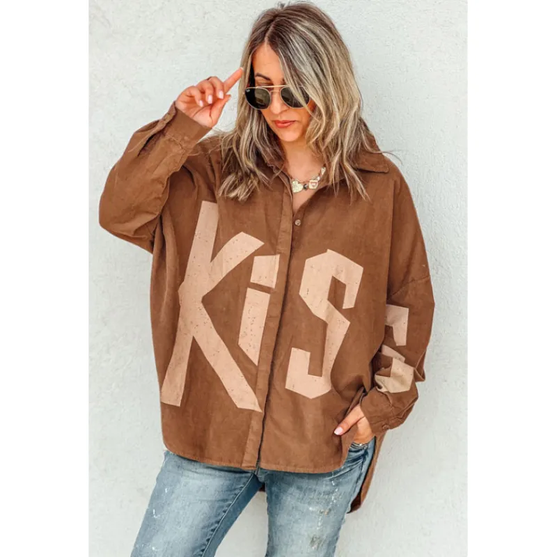 Selection Keva Chemises<Chemise DARCY camel