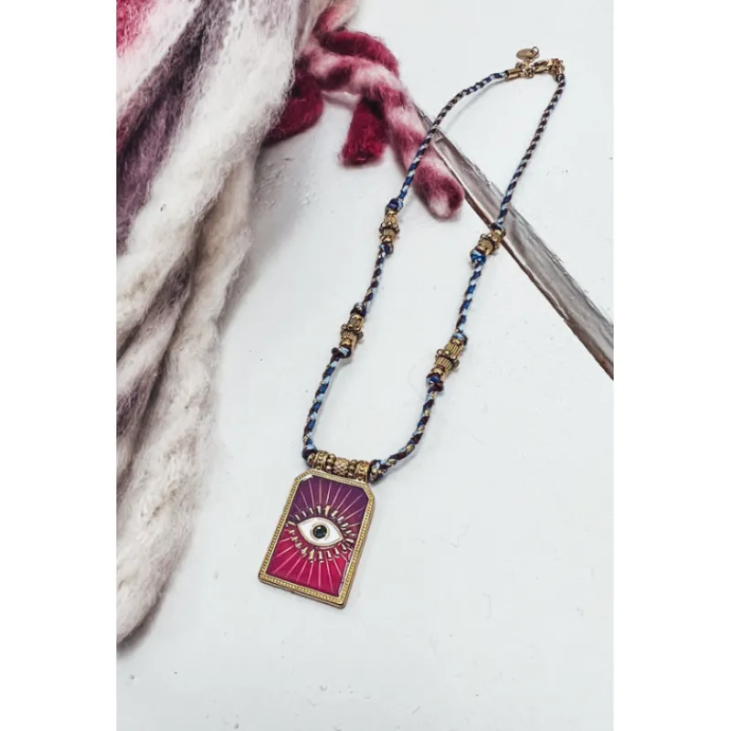 Selection Keva Colliers<Collier PHUKET fuchsia