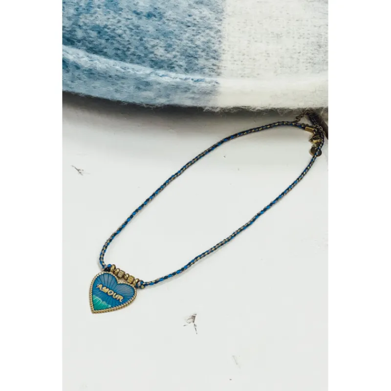 Selection Keva Colliers<Collier VENICE bleu