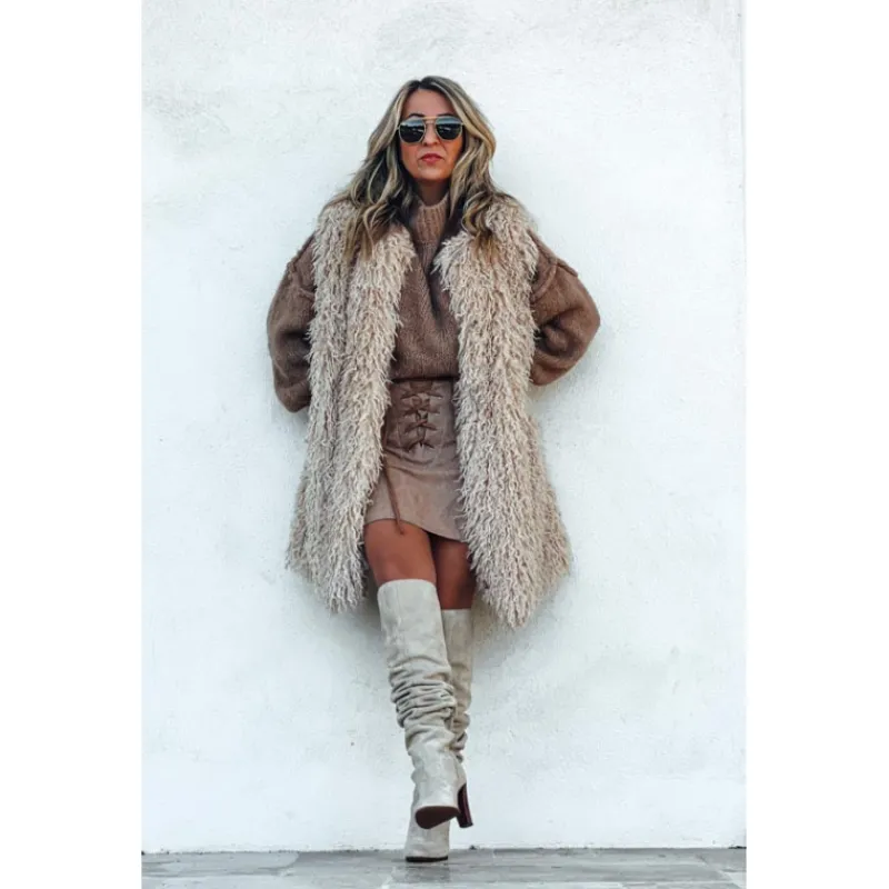 Selection Keva Gilets<Gilet LOAN sans manches beige