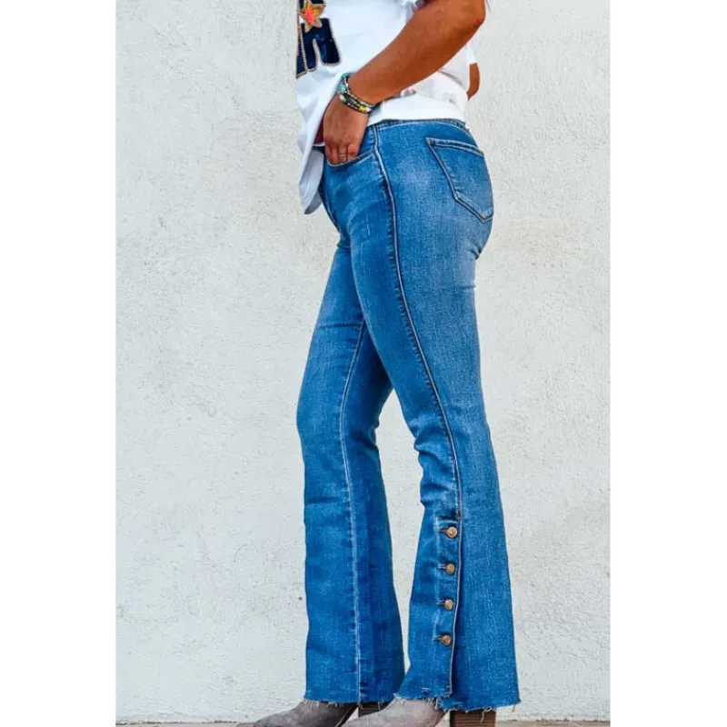 Melly & Co Jeans<Jean DOUGLAS bleu