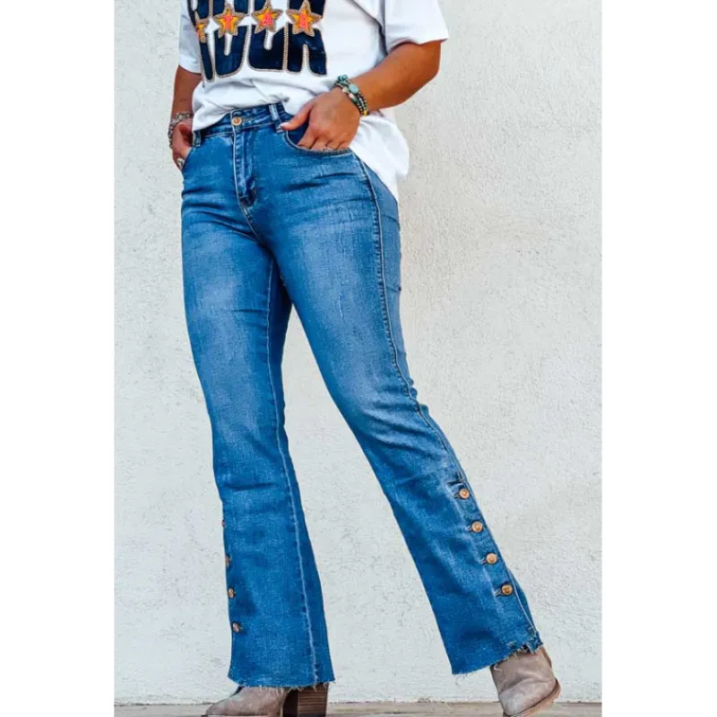 Melly & Co Jeans<Jean DOUGLAS bleu