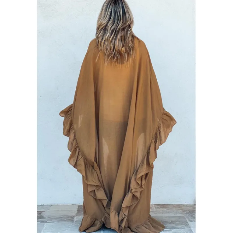 Selection Keva Kimonos | Gilets<Kimono BILBAO camel