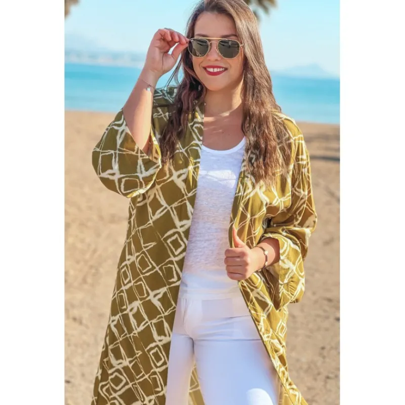 Banditas Kimonos | Vestes<Kimono MARCO ocre