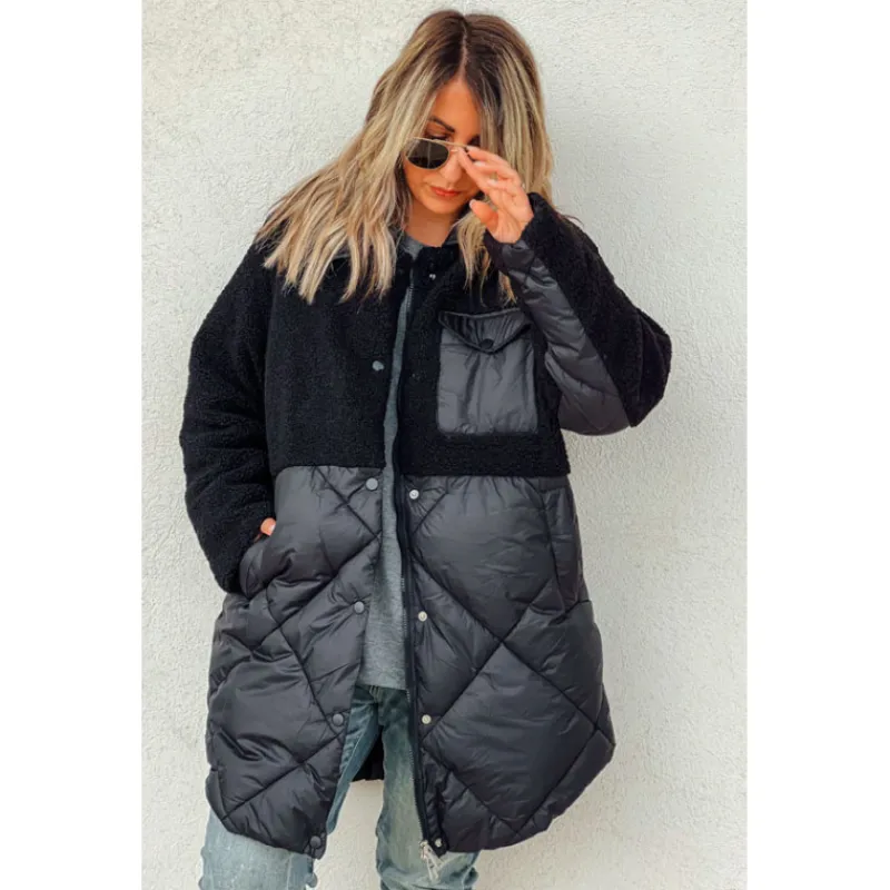 Selection Keva Manteaux<Manteau SWAN noir