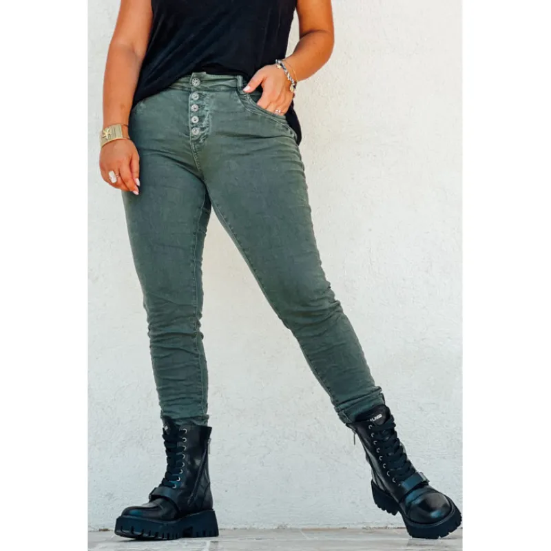 Selection Keva Pantalons<Pantalon ANDREA kaki