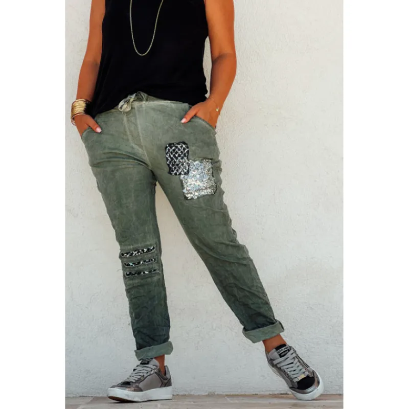 Selection Keva Pantalons<Pantalon JARED kaki