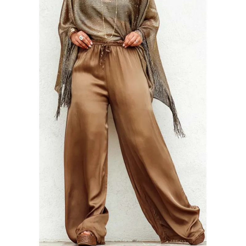 Selection Keva Pantalons<Pantalon SOLAN camel