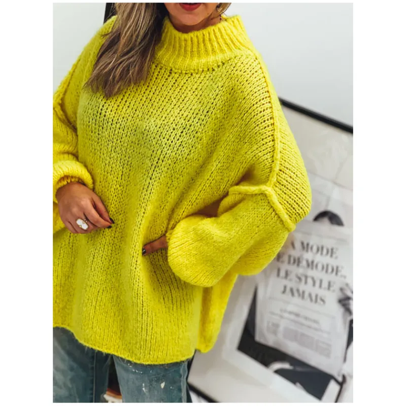 La Petite Boho Mailles | Pulls<Pull AMARO jaune