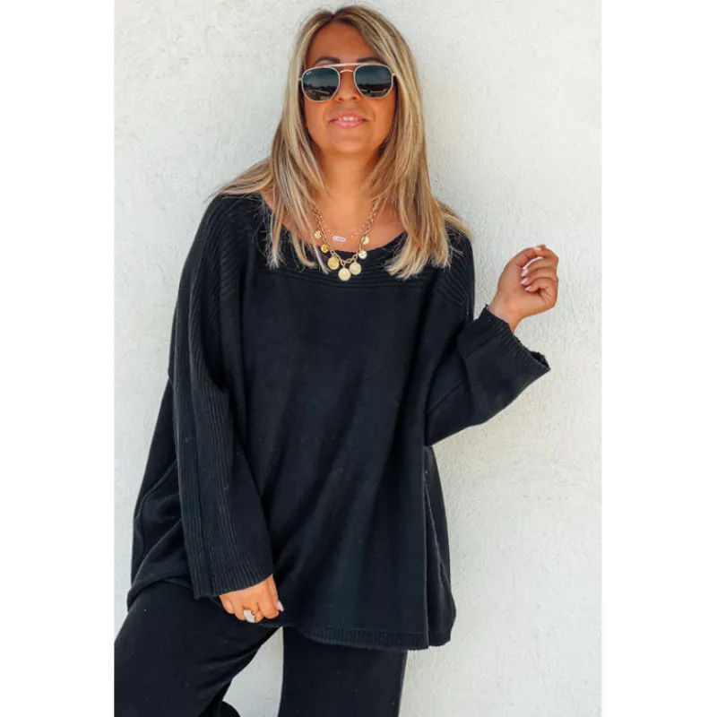 La Petite Boho Pulls<Pull CLYDE noir