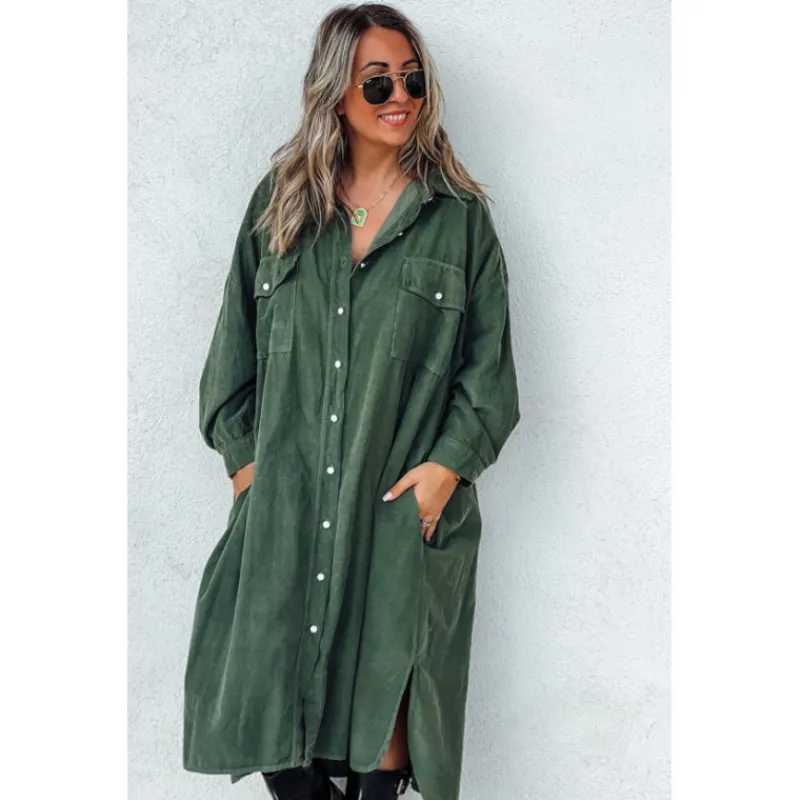 Selection Keva Robes Longues | Robes Longues<Robe JESSICA longue verte