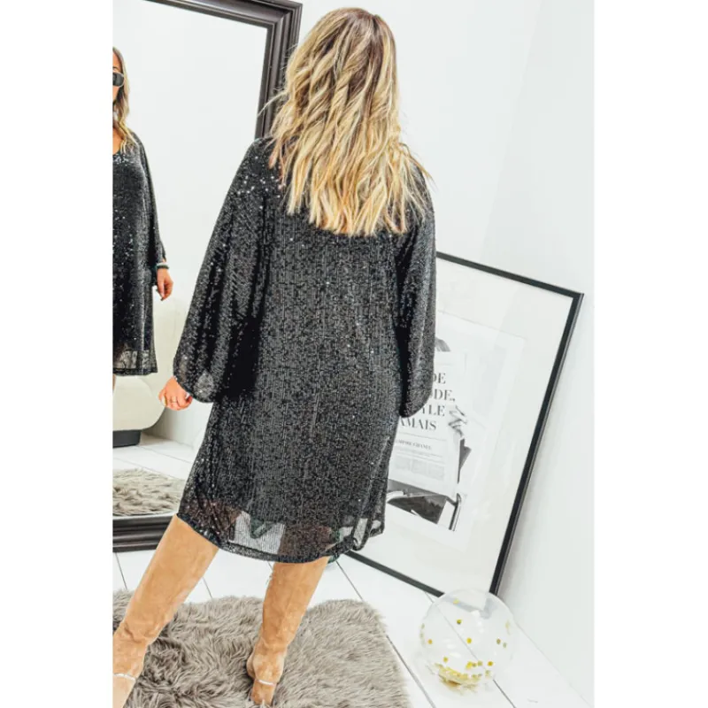 La Petite Boho Robes Courtes | Robes Courtes<Robe SERENITY courte noire