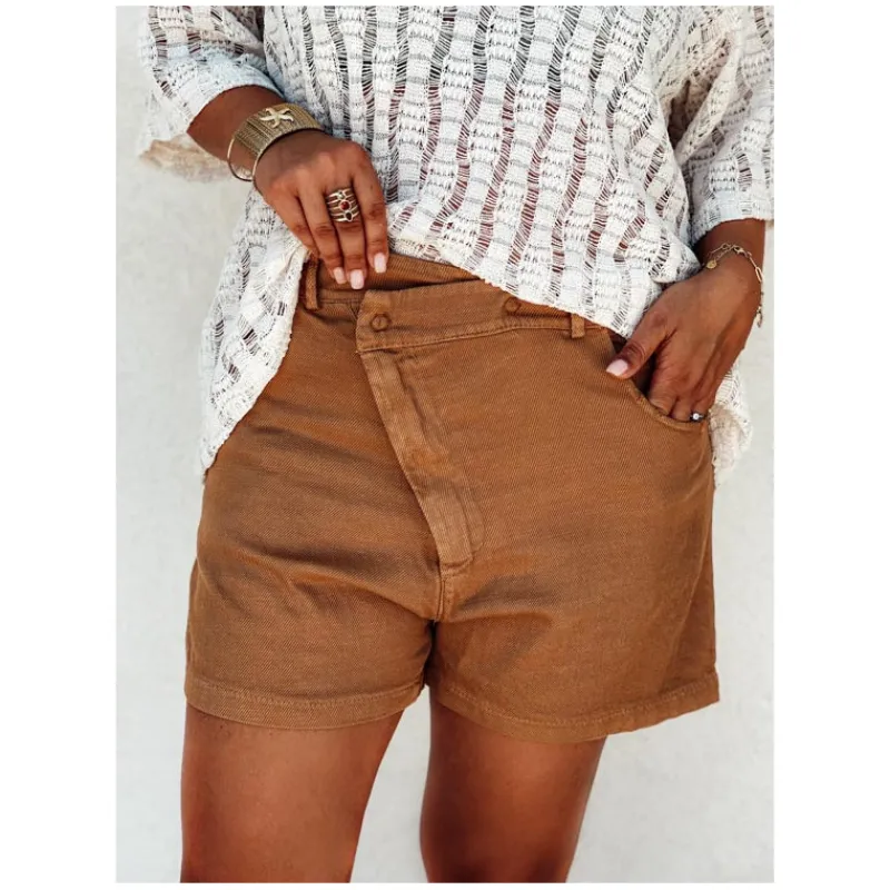 Banditas Shorts<Short LEWIS camel