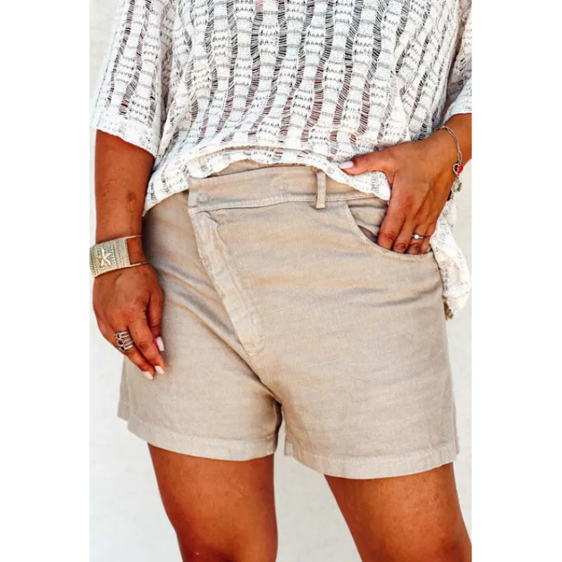 Banditas Shorts<Short LEWIS taupe