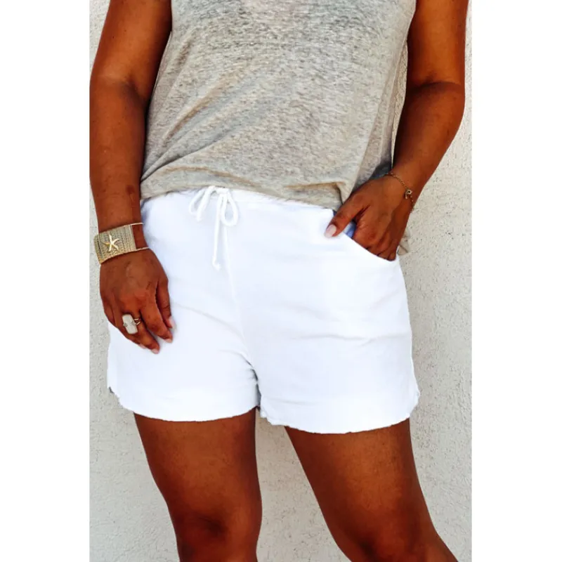 Selection Keva Shorts<Short STANLEY blanc