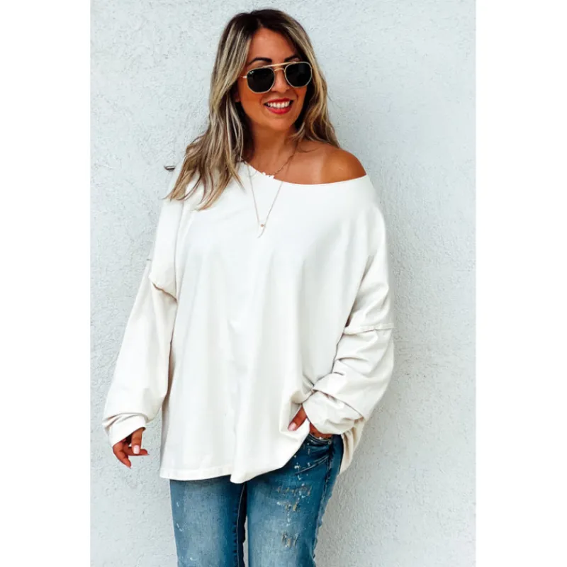 La Petite Boho Sweats<Sweat LIAM creme